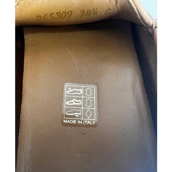 Gucci Web Horsebit Leather Driver Moccasins in Brown - Picture 13 of 16